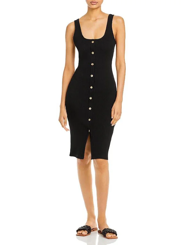 Save More with Every Purchase!Womens Casual Ribbed Bodycon Dress