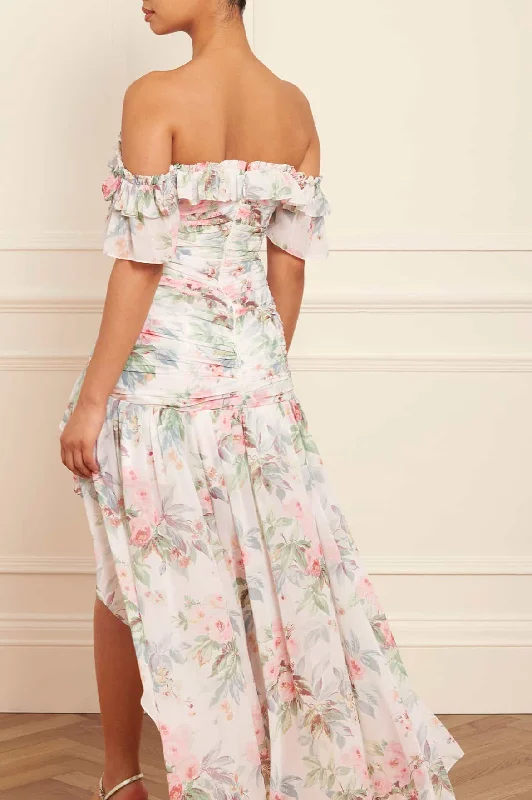 Paradise Garden Susie Chiffon High-Low Dress