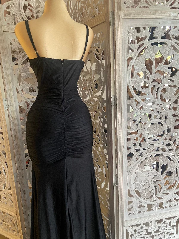 Black Mermaid Formal Dress