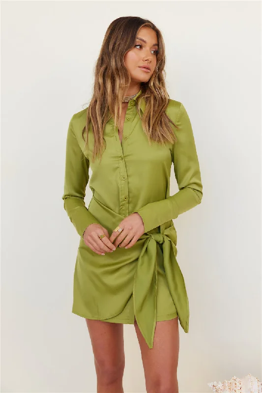 Call Me Yours Dress Green