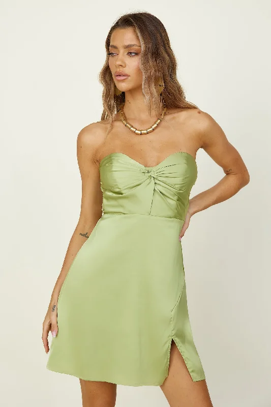 Calm Mornings Dress Green