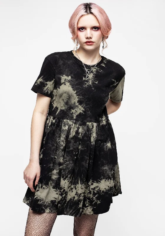 Grievance Tie Dye Skater Dress