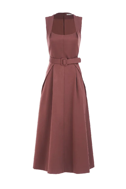 Lucielle Tea Length Dress