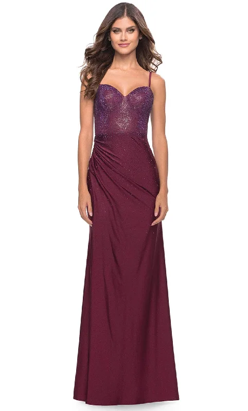 La Femme 31244 - Rhinestone Bodice Evening Dress