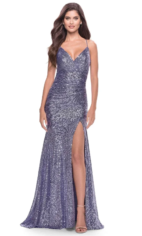 La Femme 31431 - Sequin Sleeveless Evening Dress