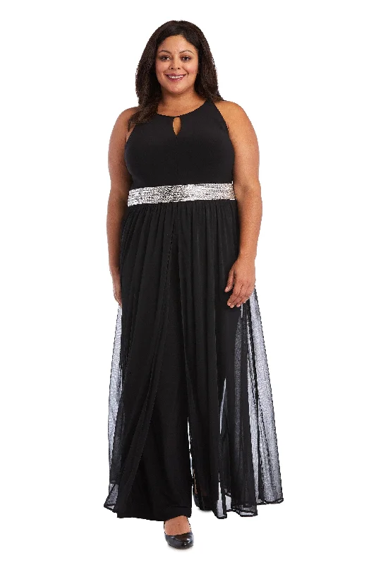 R&M Richards 5375W Long Plus Size Formal Jumpsuit Sale