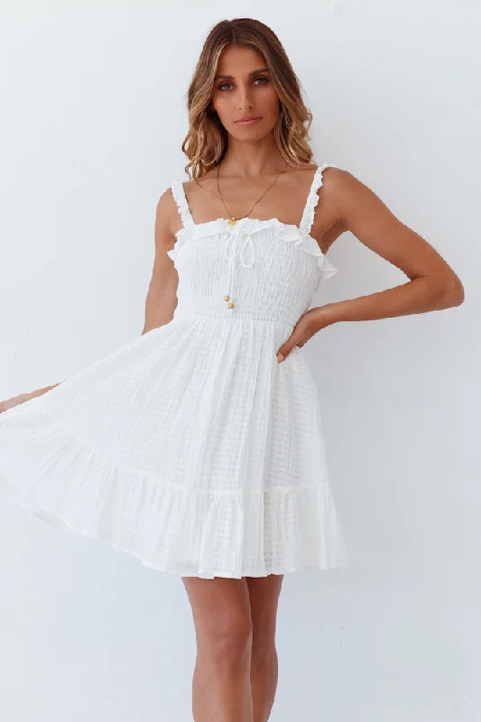 Mojave Dress White