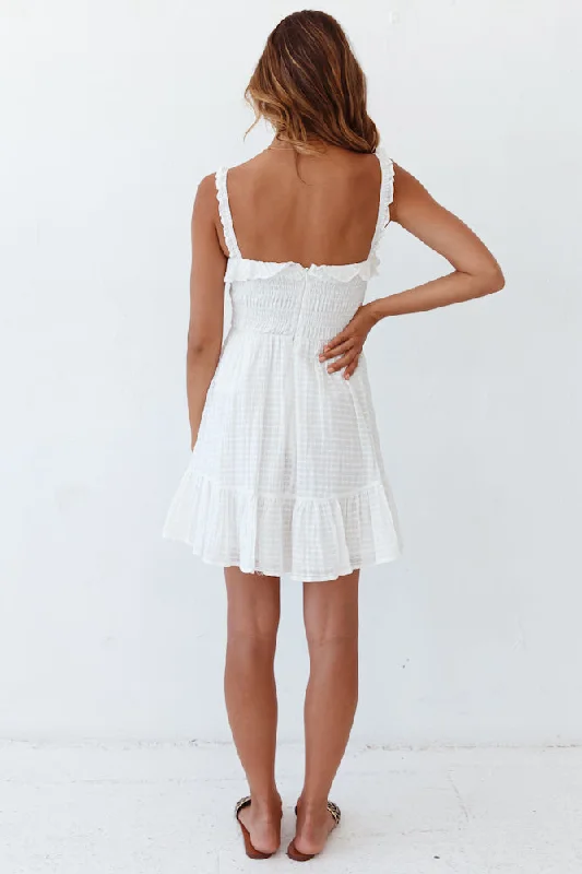 Mojave Dress White