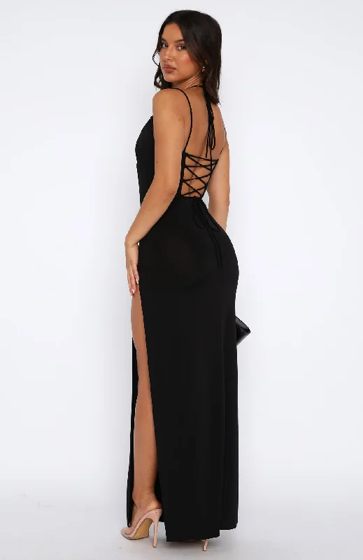 Never Ending Maxi Dress Black