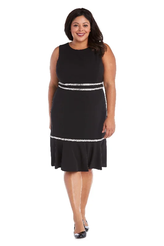 R&M Richards 5619W Short Mother Of The Bride Dress