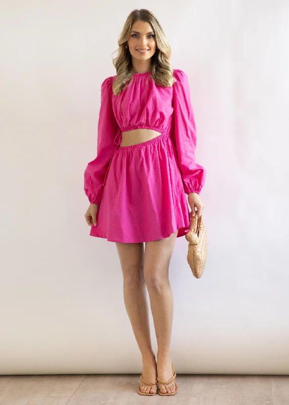 Shaynia Dress - Pink