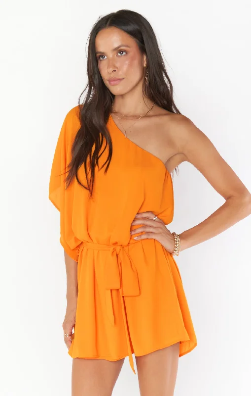 Trish Dress ~ Tangerine