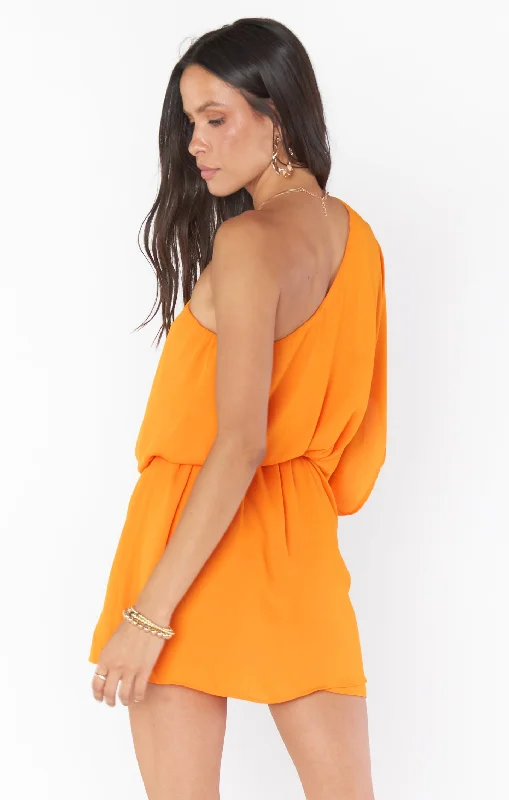 Trish Dress ~ Tangerine