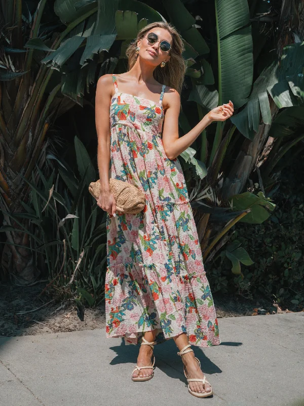 Cora Floral Maxi Dress