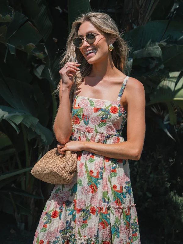 Cora Floral Maxi Dress