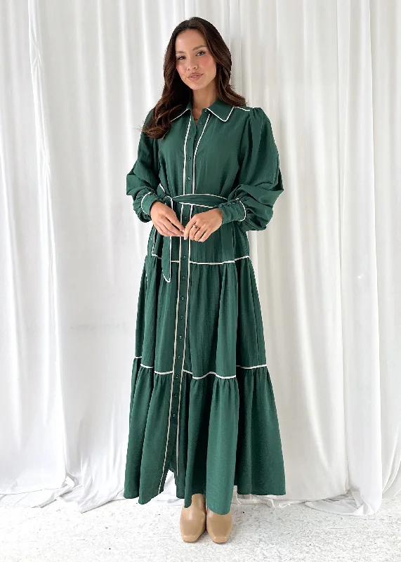 Kairal Maxi Dress - Emerald