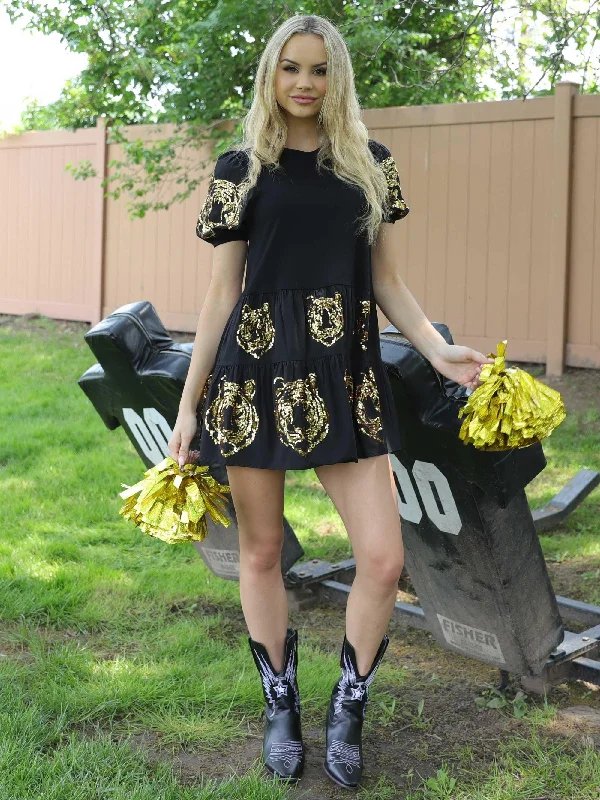 Bengal Tiger Sequin Dress