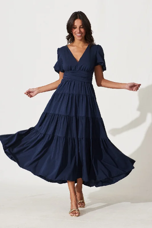 Truelove Maxi Dress In Navy