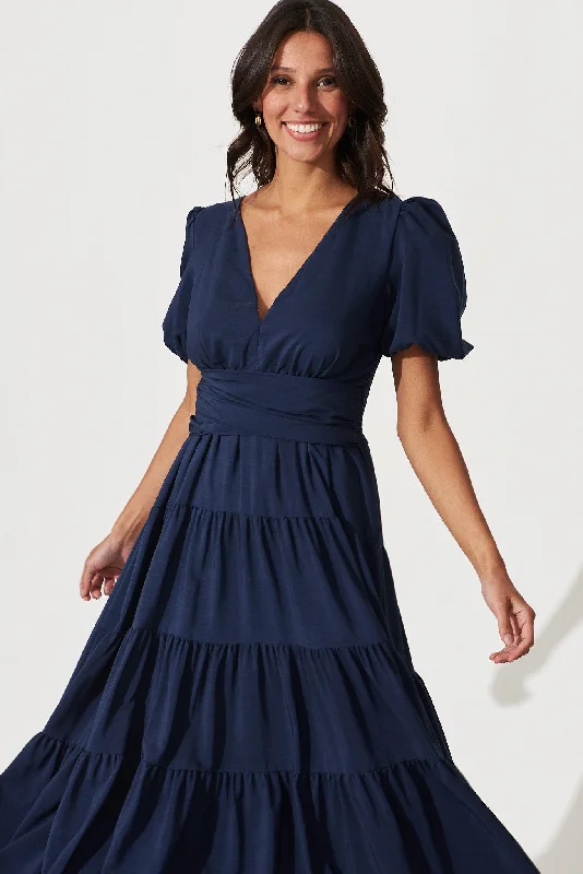 Truelove Maxi Dress In Navy