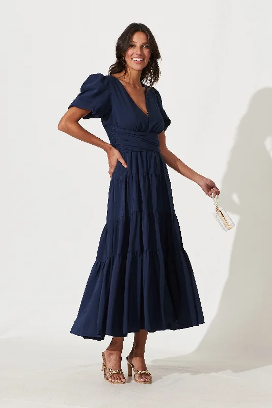 Truelove Maxi Dress In Navy