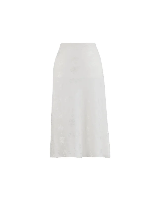 Aiden Skirt in Blanc Floral