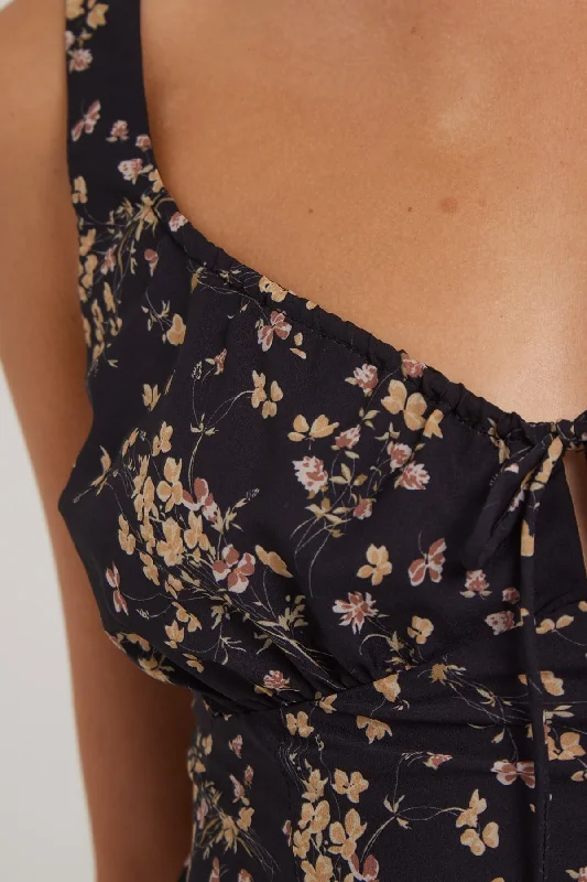 Luck & Trouble Marigold Melody Cami Top Floral Print