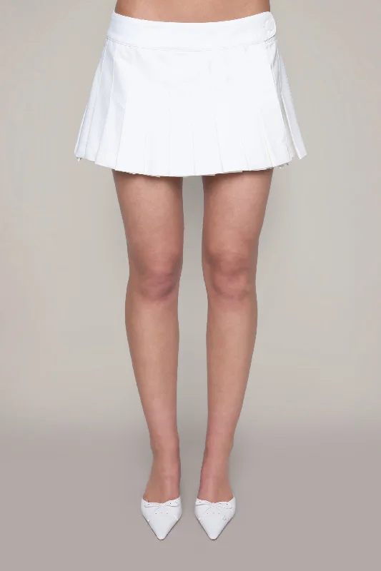 Lyneth Pleated Mini Skirt