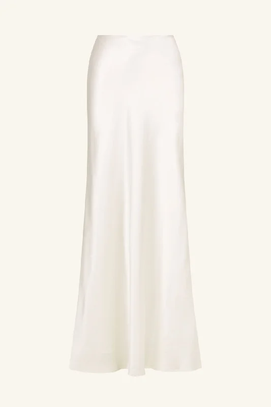 SAVANNA MAXI SKIRT - IVORY