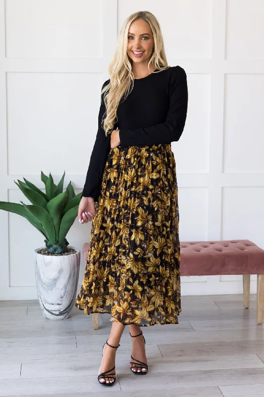 Style & Grace Pleated Skirt