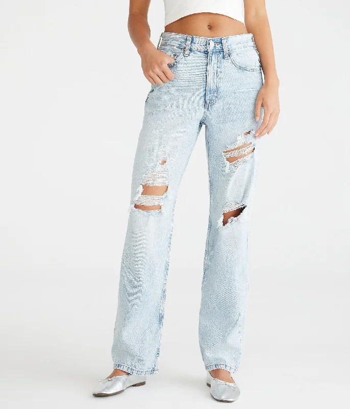 Shop Smart, Save Big!Aeropostale High-Rise Baggy Jean