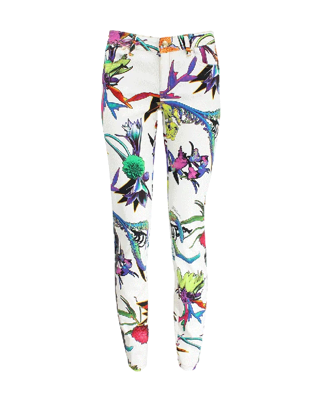 Find the Best Deals Here!Flower Print Jeans