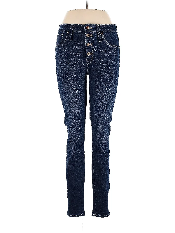 Upgrade for Less!High-Rise Skinny Jeans in Medium Wash