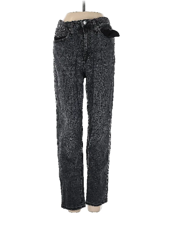 Seasonal Sale – Shop Now!High-Rise Straight-leg Jeans in Dark Wash