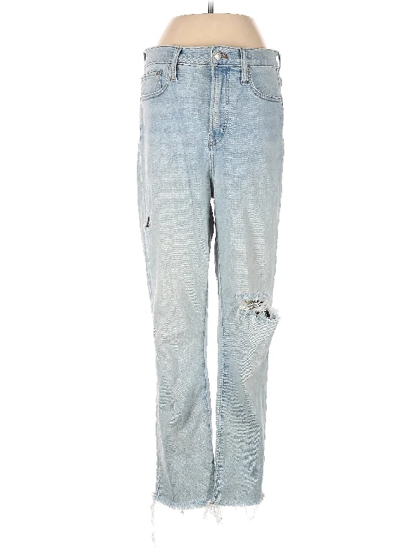 Buy More, Pay Less!High-Rise Straight-leg Jeans in Light Wash