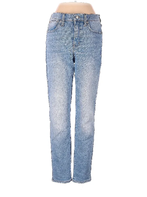 Massive Price Cuts!High-Rise Straight-leg Jeans in Light Wash