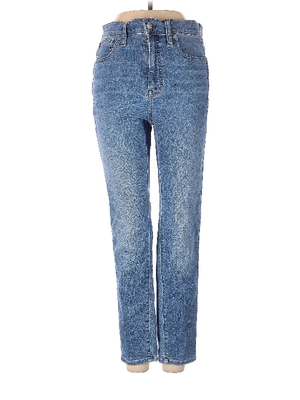 Score Big Savings Today!High-Rise Straight-leg Jeans in Light Wash