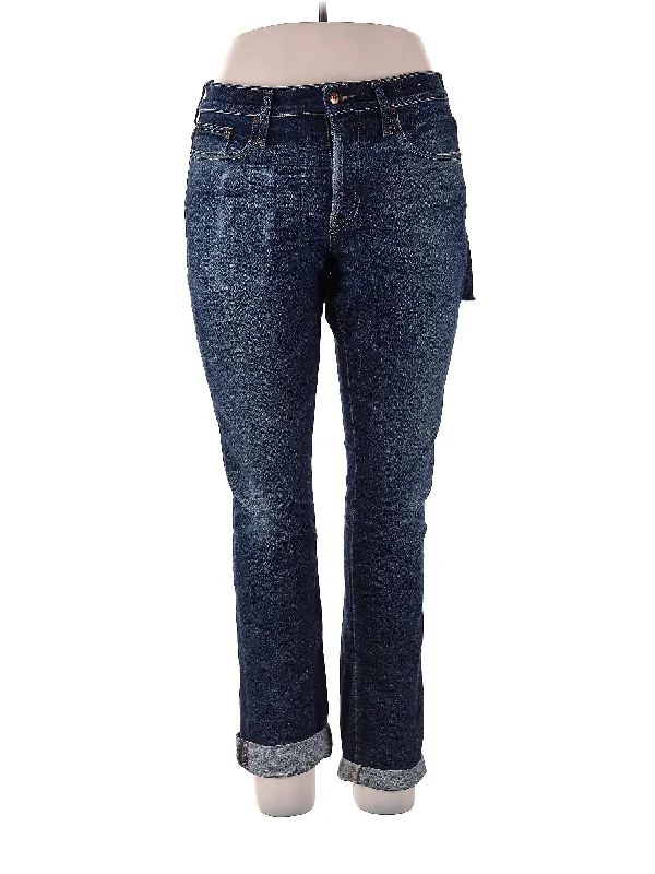 Get More for Less!High-Rise Straight-leg Jeans in Medium Wash