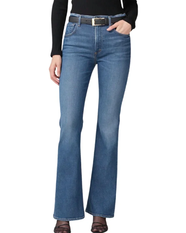 Limited-Time Price Drop!Isola Flare Denim Jeans In Crispen