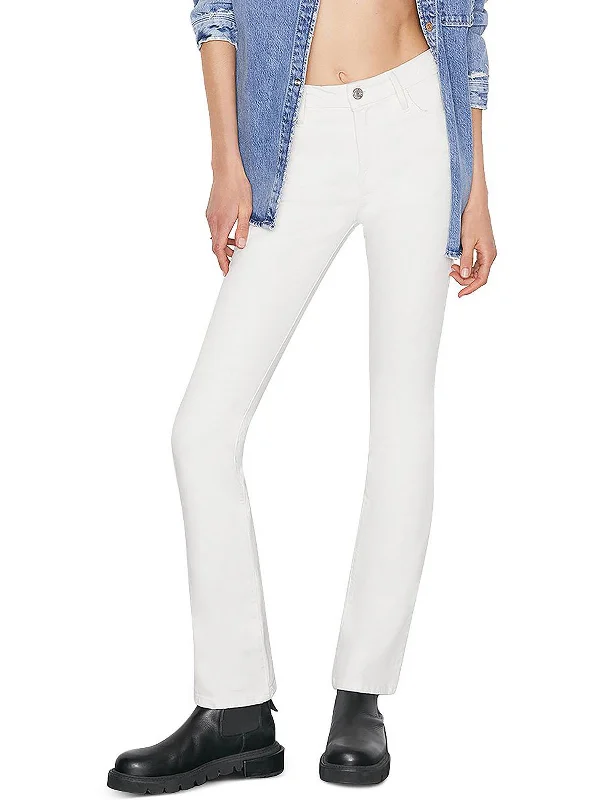 Get More for Less!Le Womens Denim Distressed Bootcut Jeans