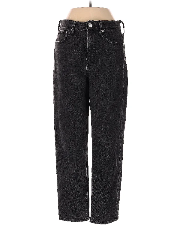 Hurry! While Supplies Last!Mid-Rise Straight-leg Jeans in Dark Wash