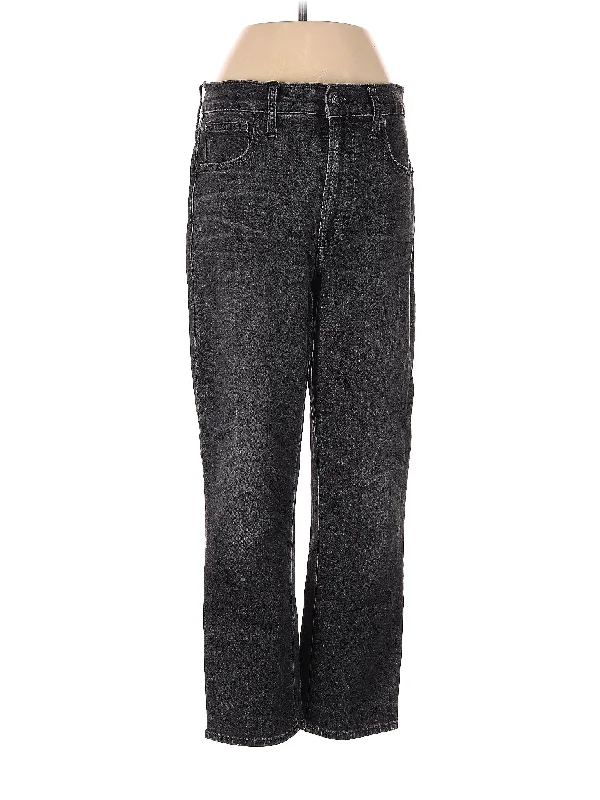 Score Huge Discounts Today!Mid-Rise Straight-leg Jeans in Medium Wash