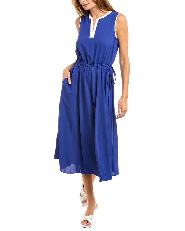 Unbeatable Prices!Anne Klein Colorblocked Midi Dress