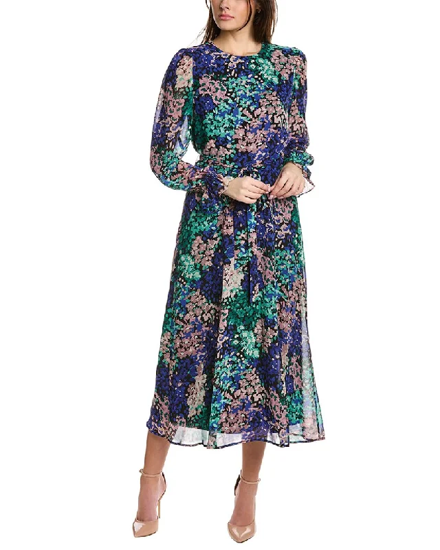 The Best Offers Are Here!Anne Klein Printed Midi Dress