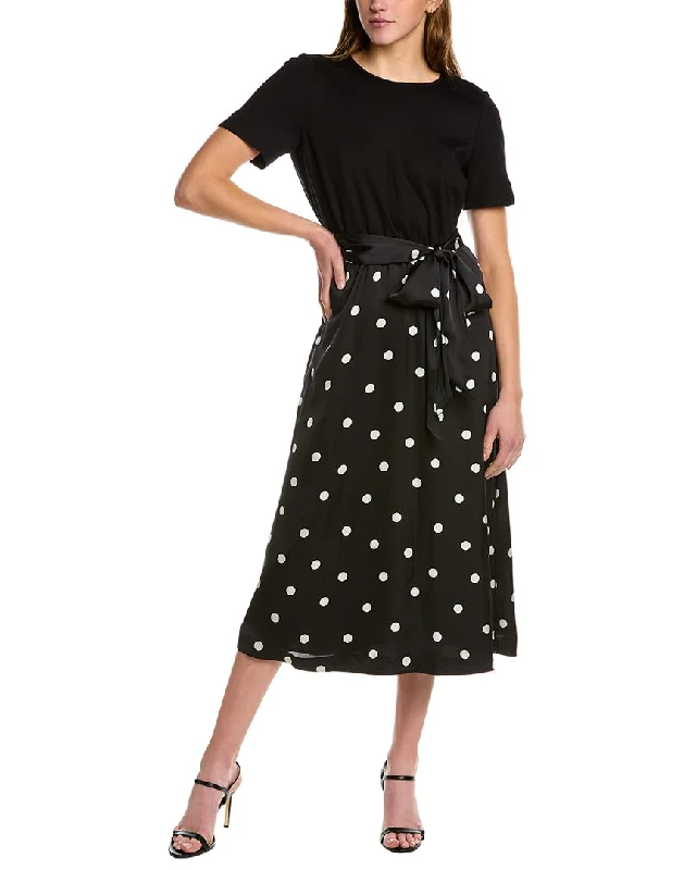 Enjoy Huge Discounts Now!Anne Klein Tie-Waist Midi Dress