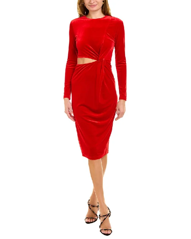 Your Chance to Save is Now!Area Stars Velvet Midi Dress
