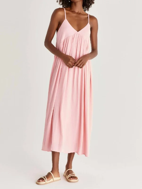 Your Best Deals Are Here!Atlas Midi Dress in Guava