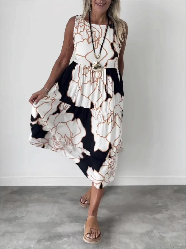 Limited Edition, Limited Price!Aveline | Stylish Floral Print Dress