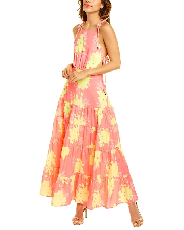 Massive Price Cuts!Beulah Halter Midi Dress