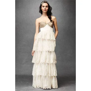 Shop Before It’s Gone!BHLDN Burnished Organza Gown