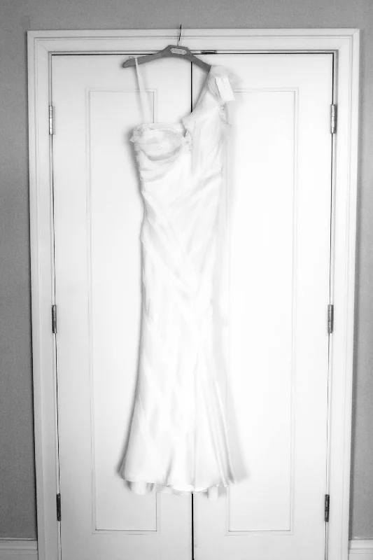 Get It Before It’s Gone!BHLDN Ribboned Silk Gown/ buttercream